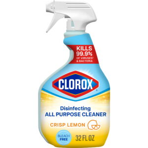 Clorox All-Function Cleaner with Crisp Lemon Scent, Bleach-Free, 32 fl oz