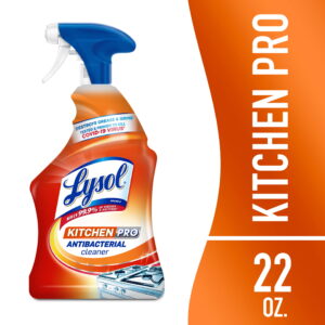 Lysol Kitchen Professional Antibacterial Cleaner Spray – 22oz (650mL) – Mild Components for Kitchens, No Harsh Chemical compounds